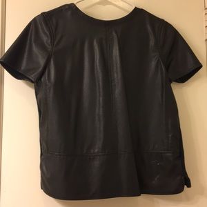 Loft leather top